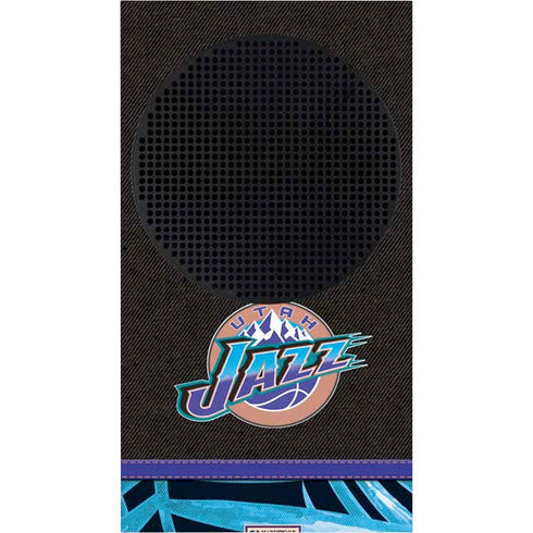 NBA Utah Jazz Retro Palms Xbox Series S Console Skin